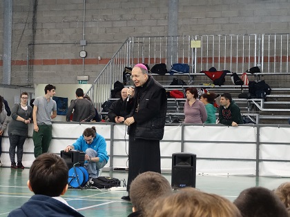 Diocesi di Acqui Terme - Nizza Monferrato - Festa della Pace ACR 2014 - il vescovo Pier Giorgio Micchiardi